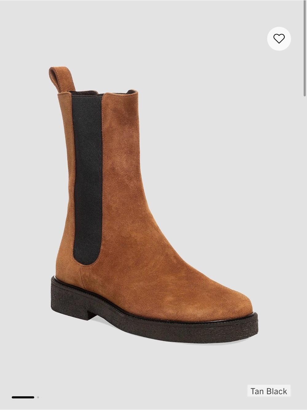 STAUD Palamino Suede Chelsea Boots